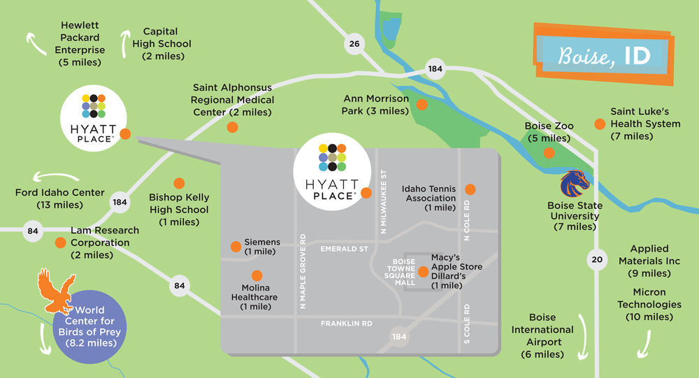 Hyatt Place Boise/Towne Square Hotel Exterior photo